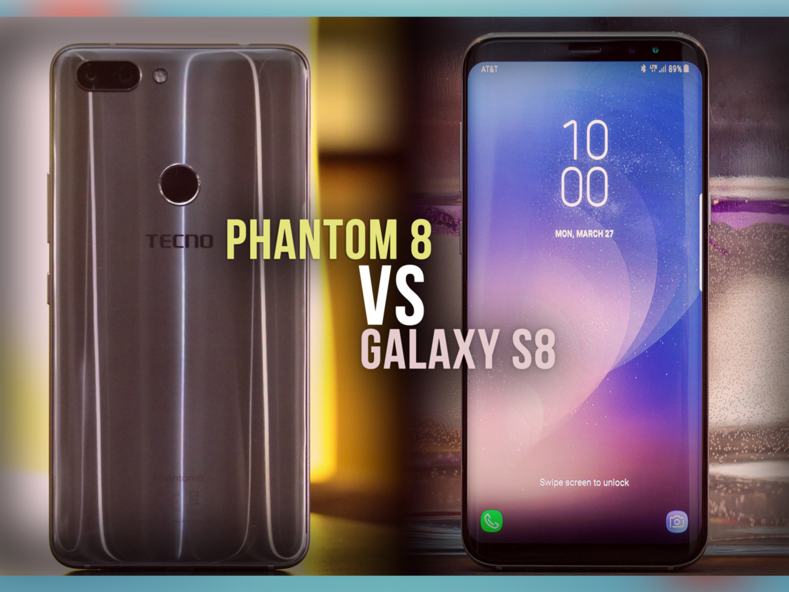 Tecno Phantom 8 vs Samsung Galaxy S8 (Battle of the Flagships)