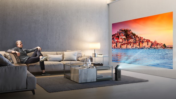 LG announces it’s first 4K projector